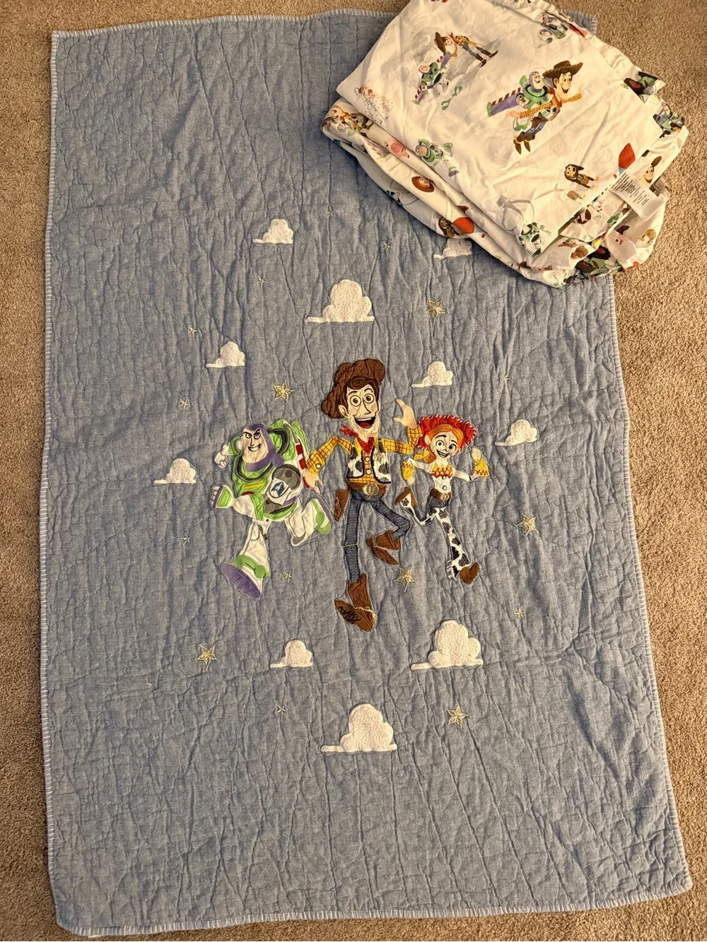 Pottery Barn Kids Disney Toy Story Toddler bedding set